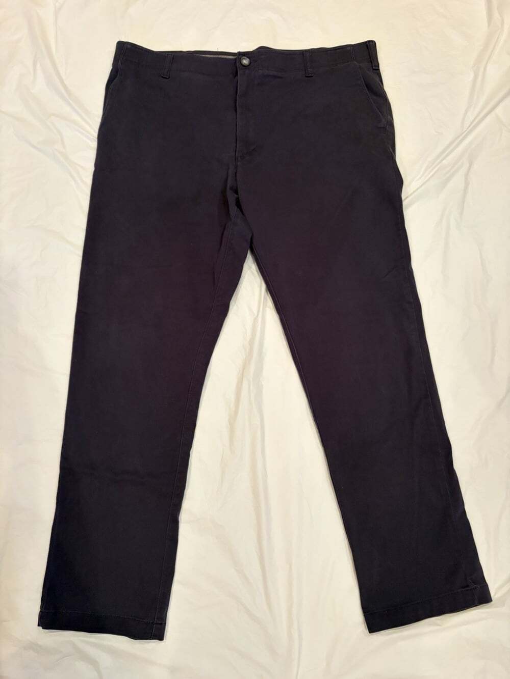 Lee Extreme Comfort Pants Men's 40x34 Navy Relaxed Fit